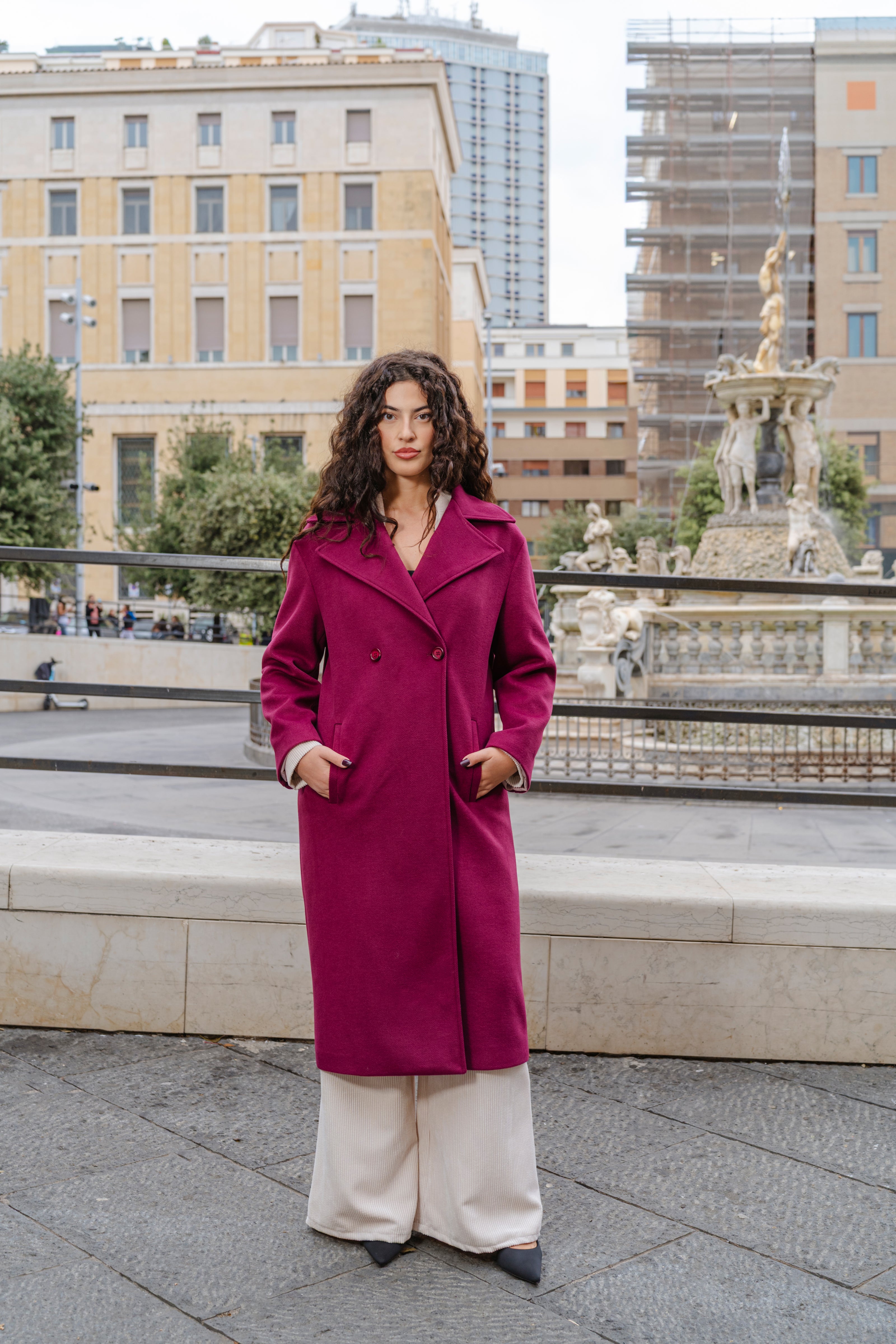 CAPPOTTO OVER SIZE A DOPPIO PETTO