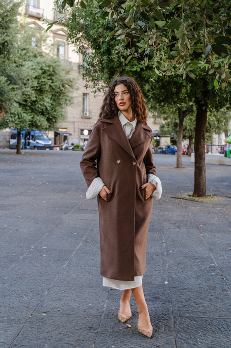 CAPPOTTO OVER SIZE A DOPPIO PETTO