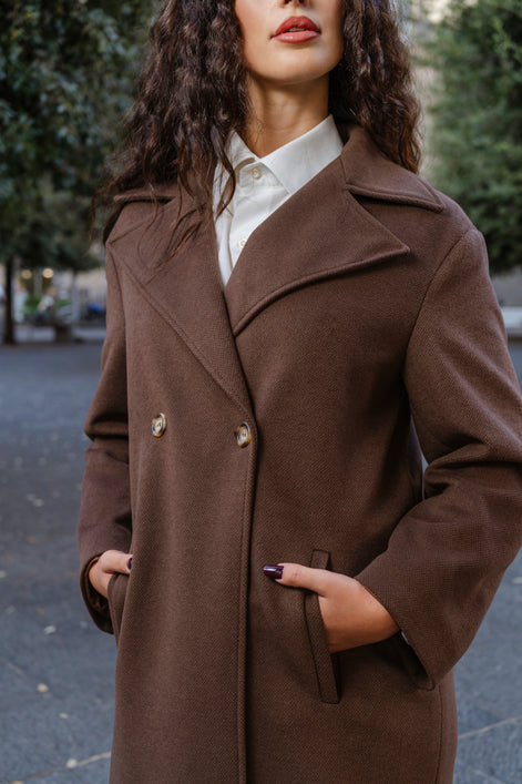 CAPPOTTO OVER SIZE A DOPPIO PETTO