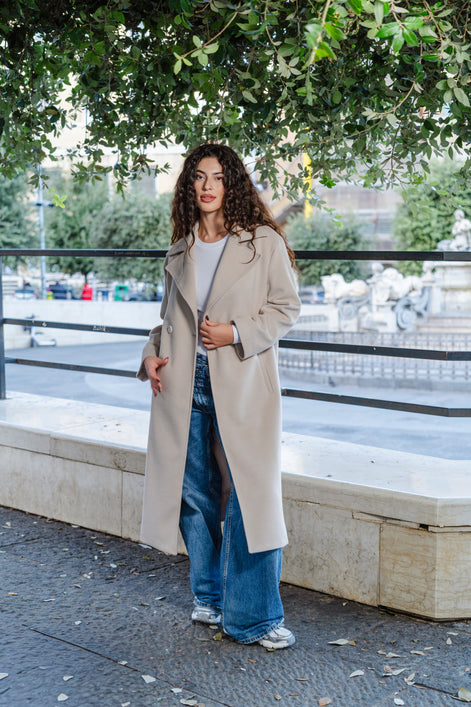 CAPPOTTO OVER SIZE A DOPPIO PETTO